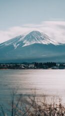 Mountain Landscapes - Beautiful view of Mount Fuji with a serene lake #36495792